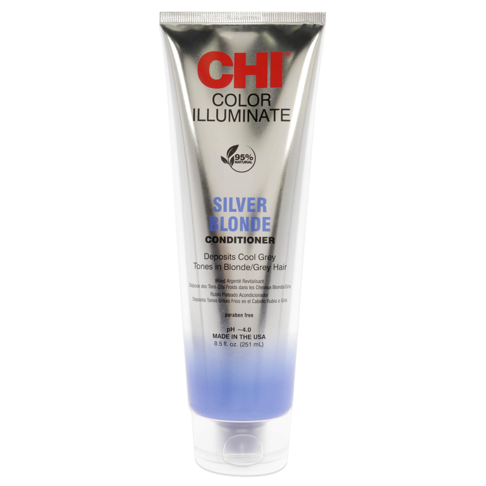 CHI Ionic Illuminate Color Silver Blonde Conditioner